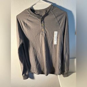 Mens Goodfellow Grey Long Slevee T-Shirt (Size S)